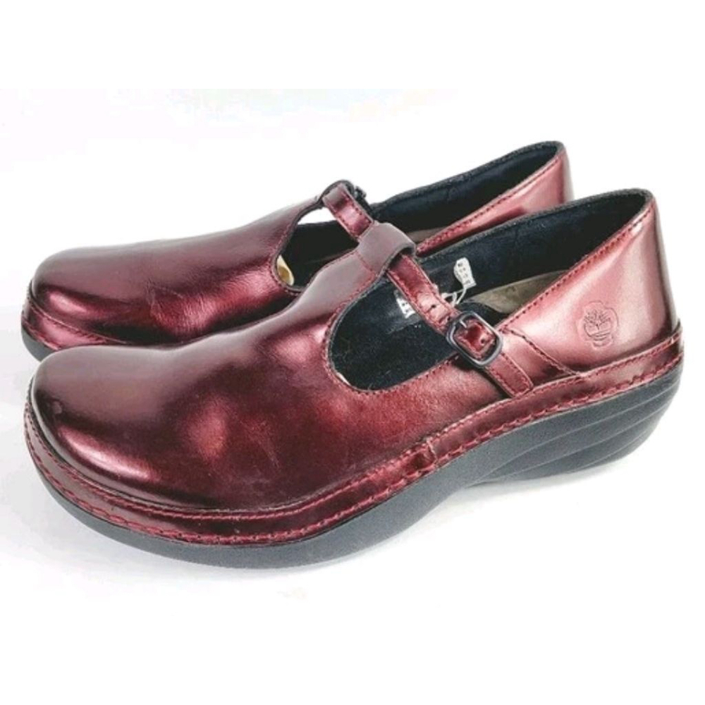 Timberland PRO Renova Red Metallic Mary Janes Size 8M